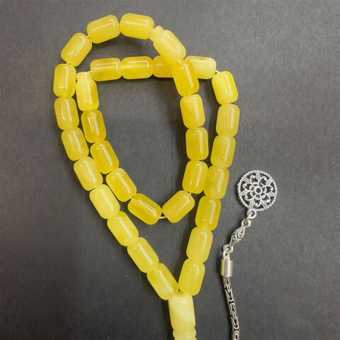 Kaliningrad Damla Kehribar Kapsül Tespih 7*10 (mm)