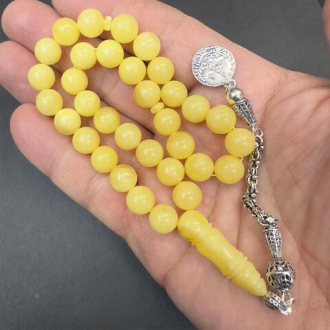 Kaliningrad Damla Kehribar Küre Model Tespih 8,5 (mm)