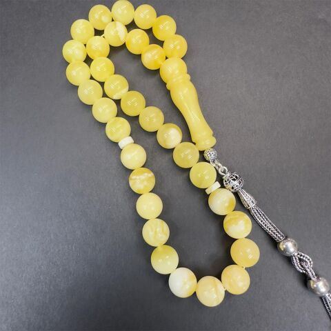 Kaliningrad Damla Kehribar Küre Tespih 8,5 (mm)