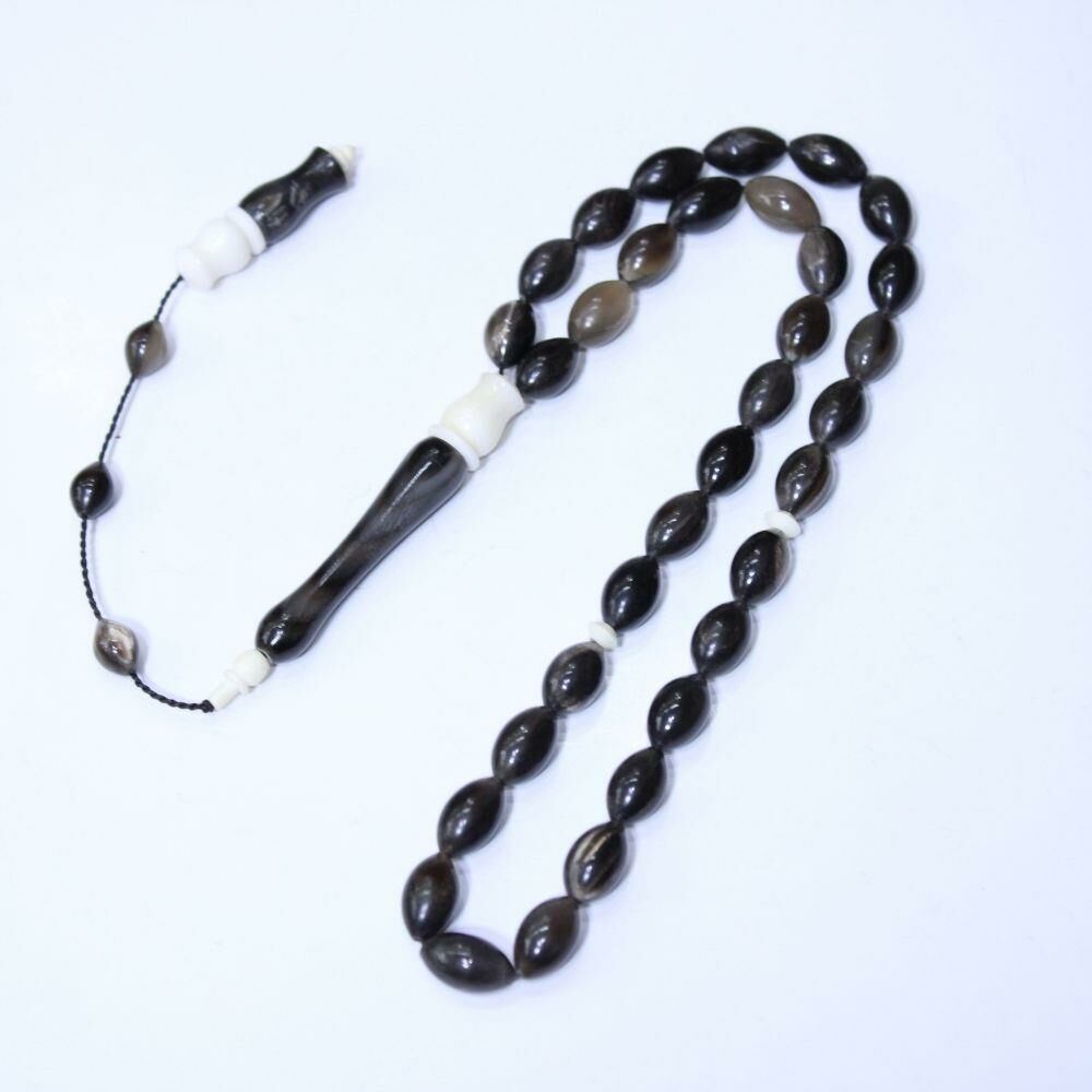 Bufalo Boynuzu Arpa Kesim Tespih 8*13 (mm)