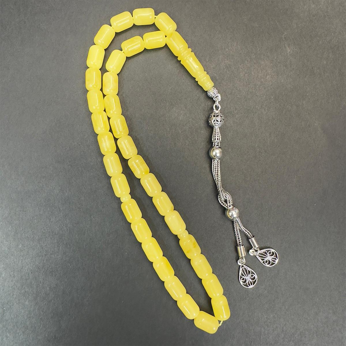 Kaliningrad Damla Kehribar Kapsül Tespih 6,5*9 (mm)