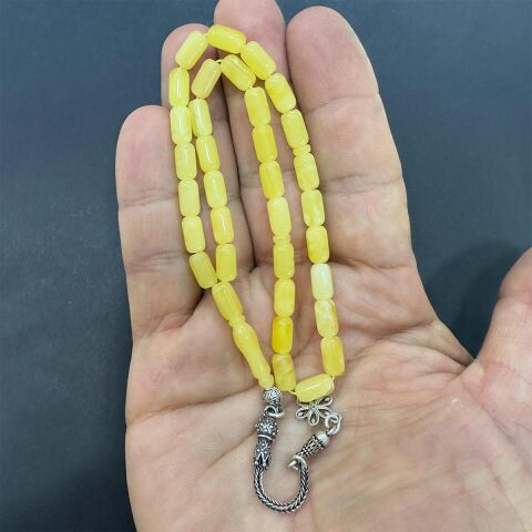 Kaliningrad Damla Kehribar Kapsül Tespih 5*9 (mm)