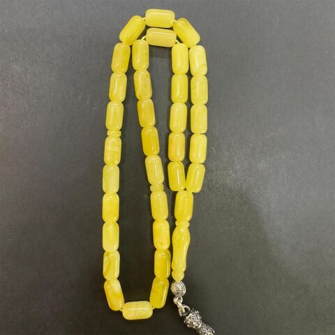 Kaliningrad Damla Kehribar Kapsül Tespih 5*9 (mm)