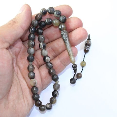 Bufalo Boynuzu Tespih Küre Kesim 8 (mm)