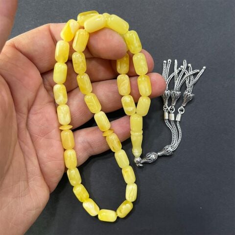 Kaliningrad Damla Kehribar Tespih Kapsül Model 7*11,5 (mm)