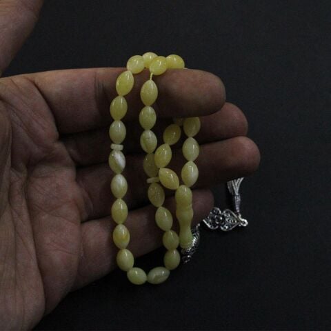 Kaliningrad Damla Kehribar Beyzi Tespih 6*9 (mm)