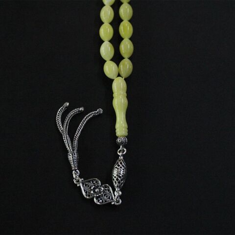 Kaliningrad Damla Kehribar Beyzi Tespih 6*9 (mm)