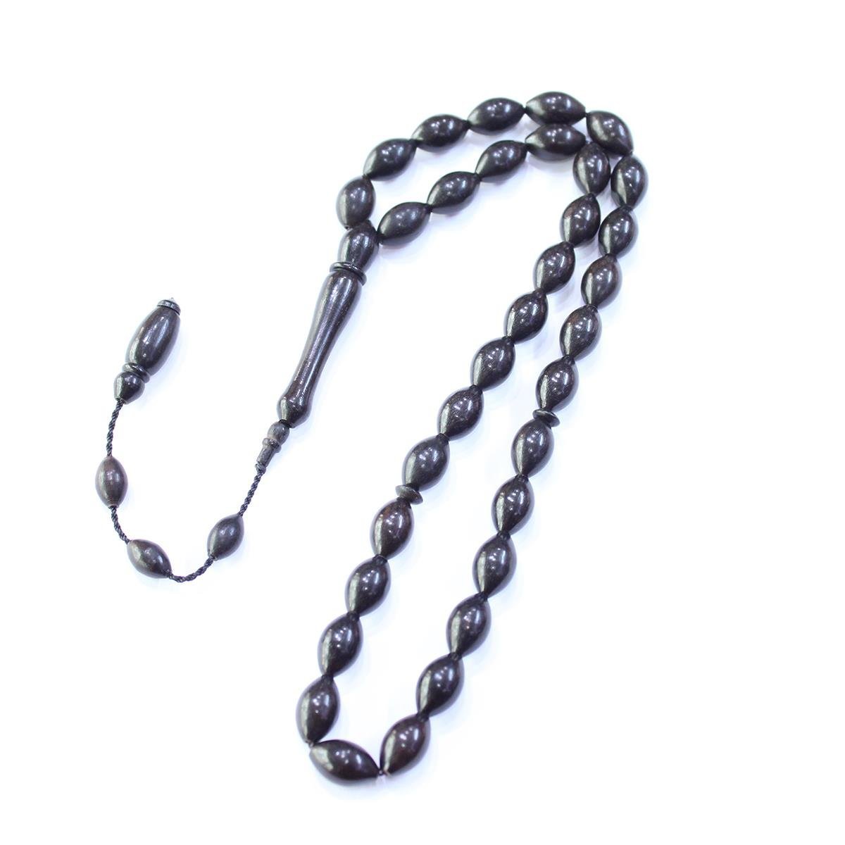 Abanoz Beyzi Kesim Tespih 8*12 (mm)