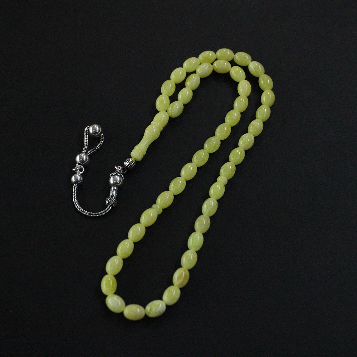 45 lik Kaliningrad Damla Kehribar Beyzi Tespih 6*8 (mm)