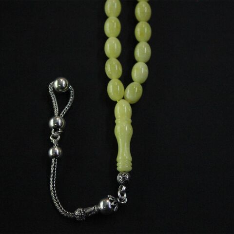 45 lik Kaliningrad Damla Kehribar Beyzi Tespih 6*8 (mm)