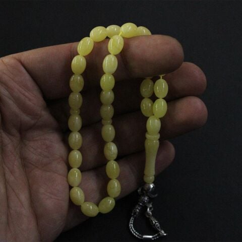 Kaliningrad Damla Beyzi Kehribar Tespih 6*8 (mm)