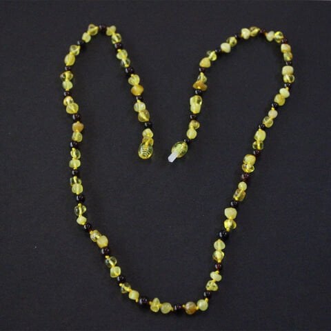 Damla Kehribar Karma Yetişkin Kolye 8 (gr)