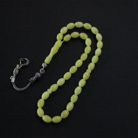 Kaliningrad Damla Beyzi Kehribar Tespih 5,5*8 (mm)