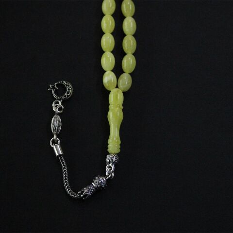 Kaliningrad Damla Beyzi Kehribar Tespih 5,5*8 (mm)