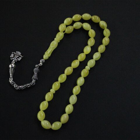 Kaliningrad Damla Beyzi Kehribar Tespih 6.5*9.5 (mm)