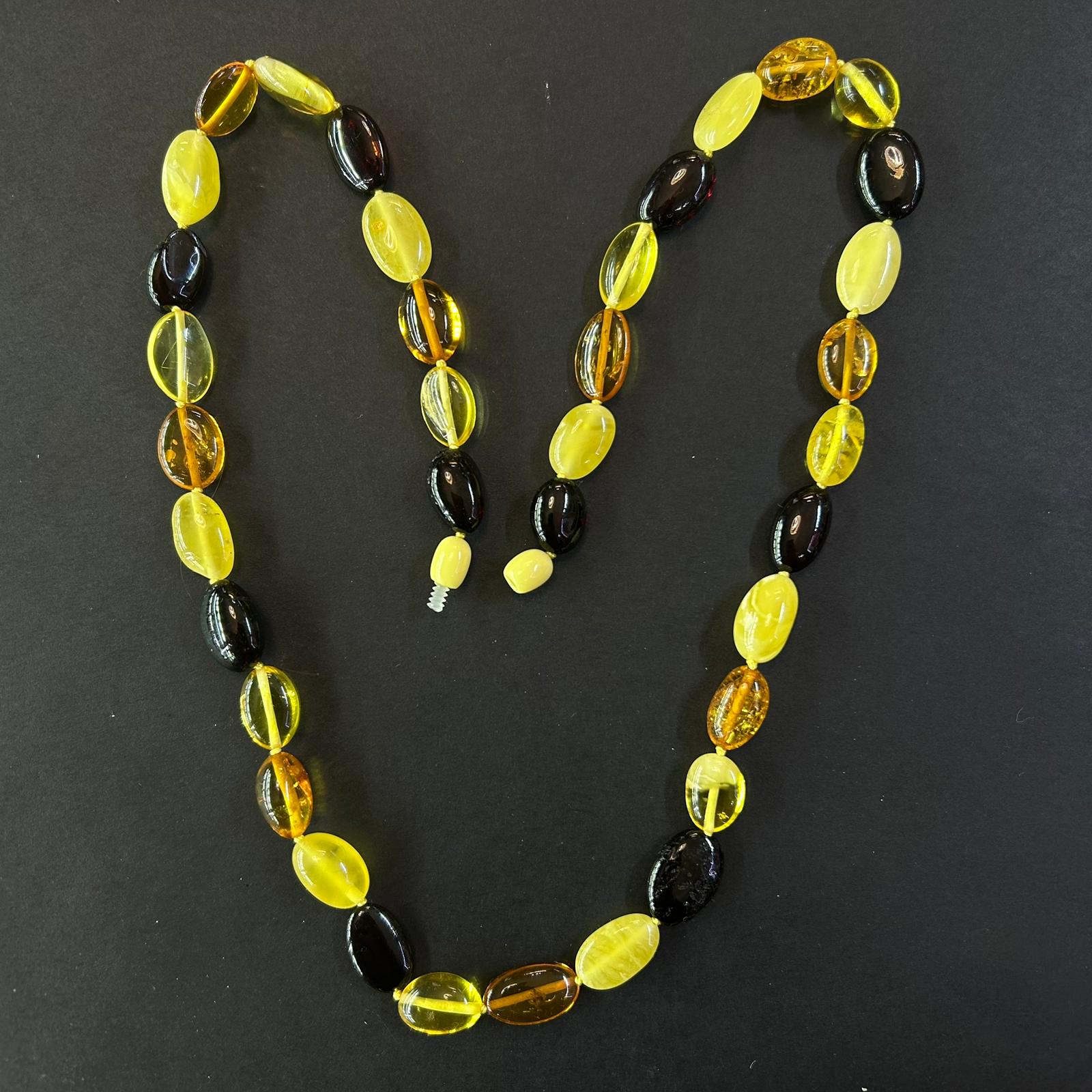 Konyak Kaliningrad Damla Kehribar Yetişkin Kolye 20 (gr)