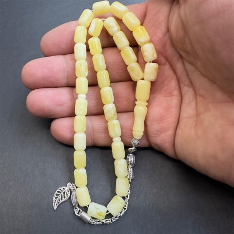 Akça Kaliningrad Damla Kehribar Kapsül Tespih 6*9 (mm)