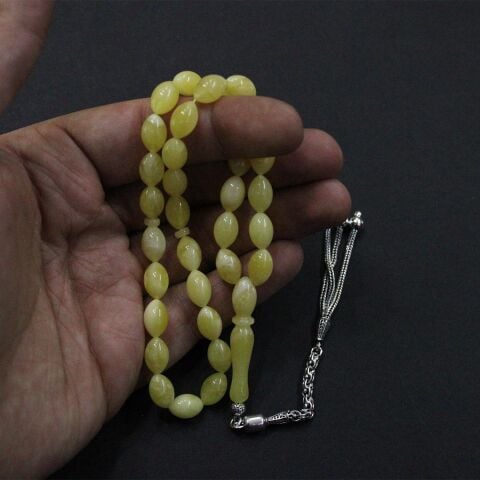 Kaliningrad Damla Kehribar Beyzi Tespih 7*11 (mm)