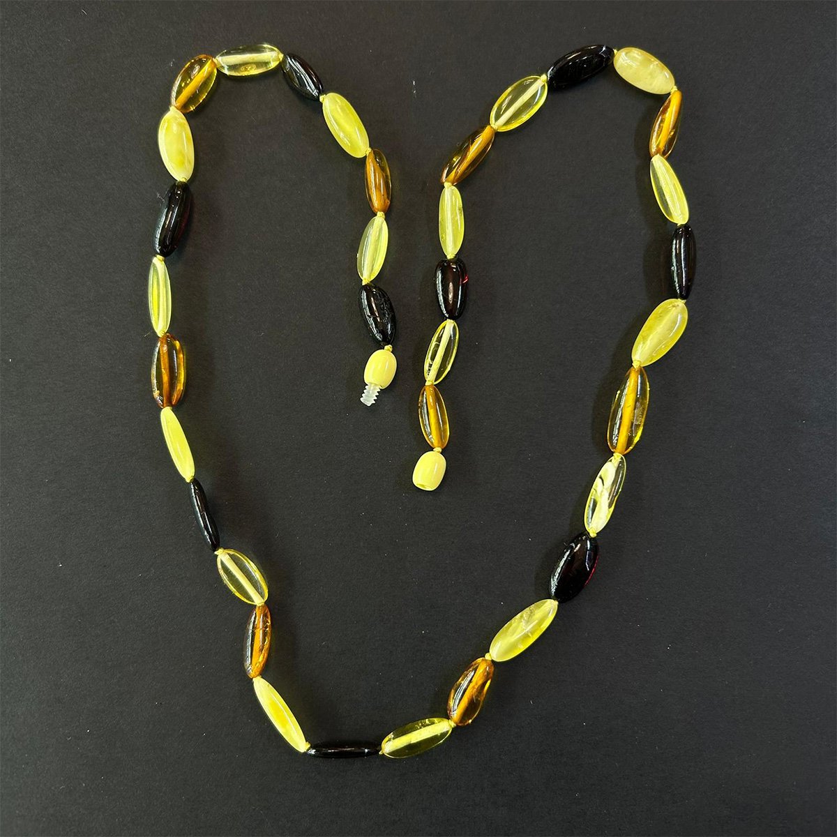 Kaliningrad Konyak Damla Kehribar Yetişkin Kolye 11 (gr)