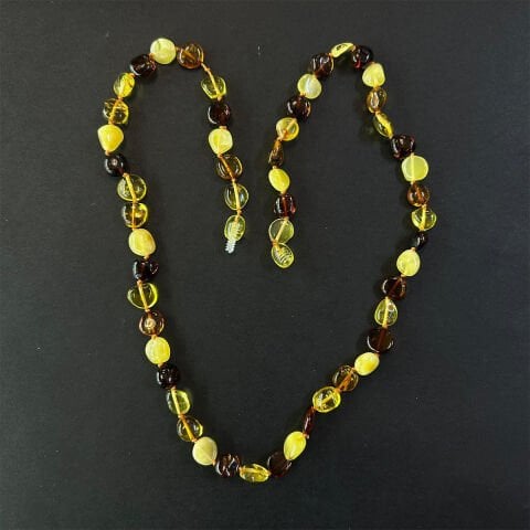 Kaliningrad Konyak Damla Kehribar Yetişkin Kolye 11 (gr)