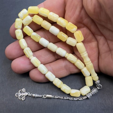 Akça Kaliningrad Damla Kehribar Kapsül Tespih 6,5*9 (mm)