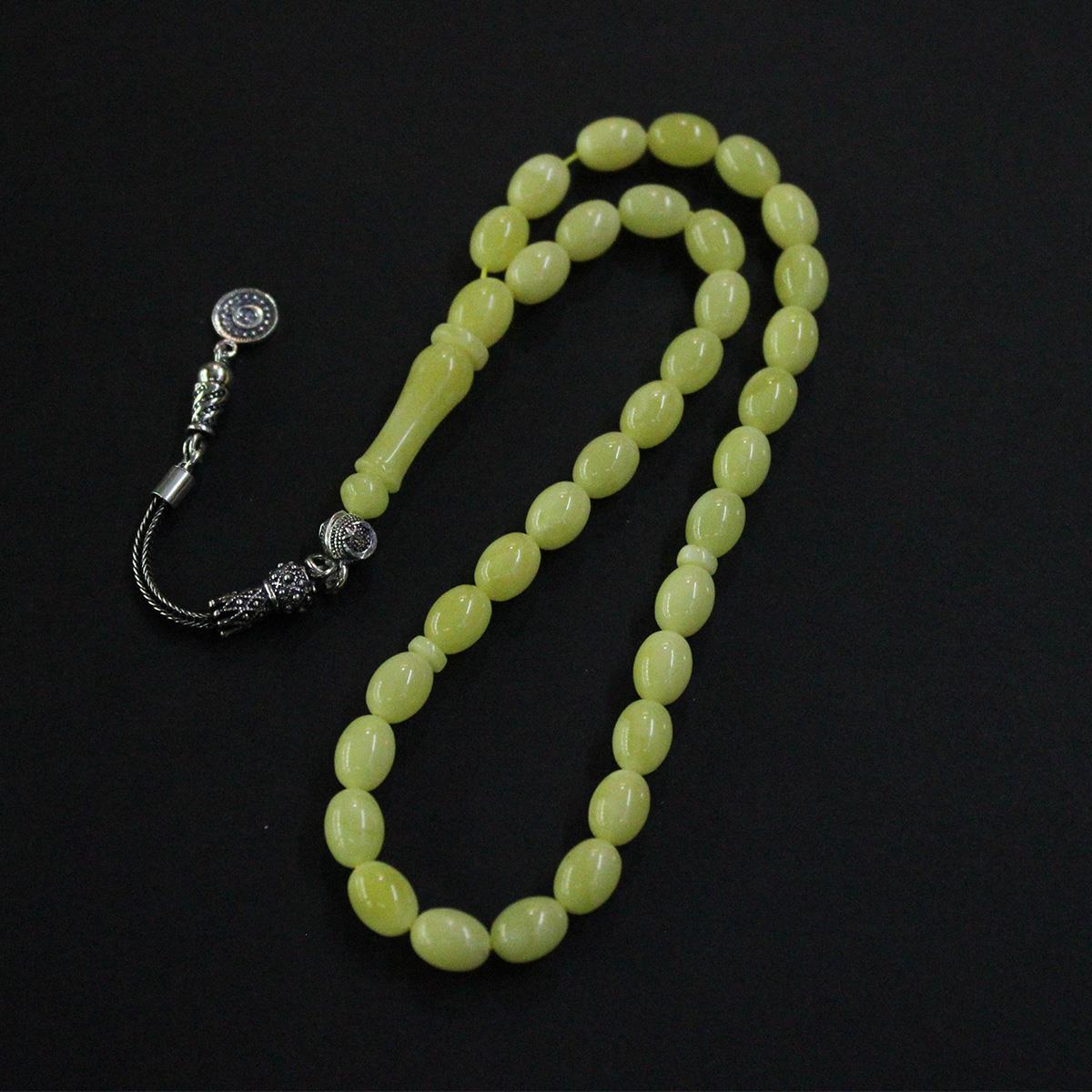 Kaliningrad Damla Kehribar Beyzi Tespih 6*8 (mm)