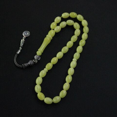 Kaliningrad Damla Kehribar Beyzi Tespih 6*8 (mm)