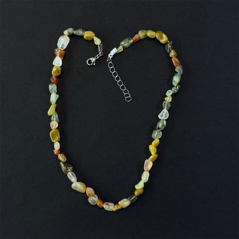 Akik Doğal Taş Kolye