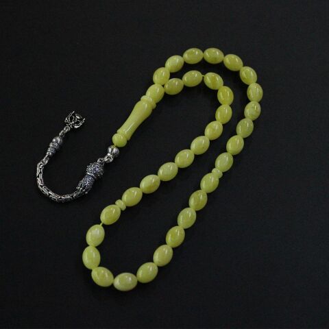 Kaliningrad Damla Kehribar Beyzi Tespih 6,5*8,5 (mm)