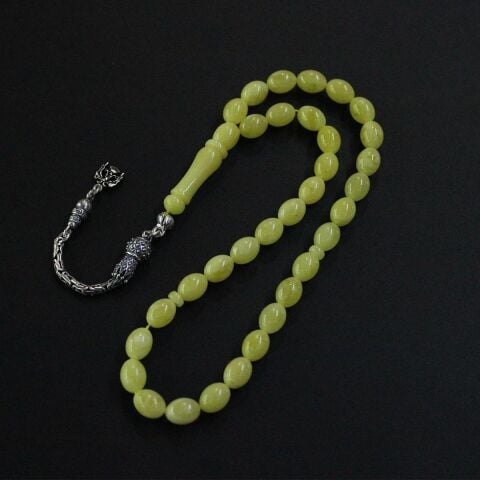 Kaliningrad Damla Kehribar Beyzi Tespih 6,5*8,5 (mm)