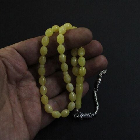 Kaliningrad Damla Kehribar Beyzi Tespih 6,5*8,5 (mm)