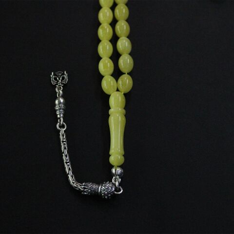 Kaliningrad Damla Kehribar Beyzi Tespih 6,5*8,5 (mm)