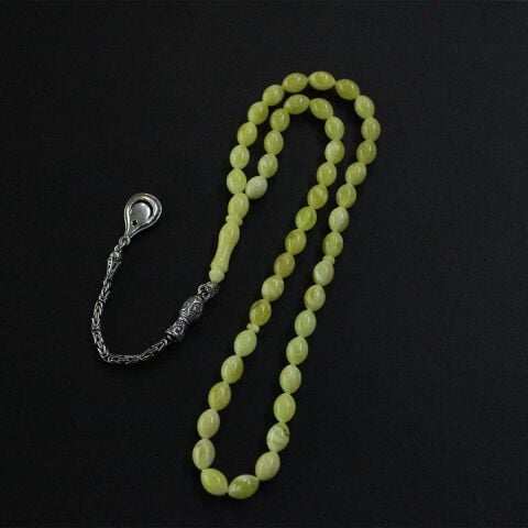 45 lik Kaliningrad Damla Kehribar Beyzi Tespih 7,5*11 (mm)