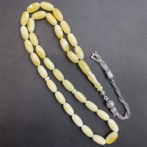 Akça Kaliningrad Damla Kehribar Kapsül Tespih 7*14 (mm)