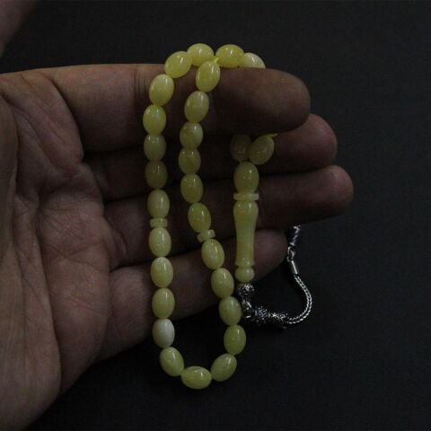 Kaliningrad Beyzi Damla Kehribar Tespih 6*8 (mm)