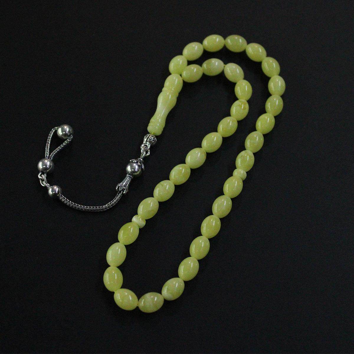 Kaliningrad Beyzi Damla Kehribar Tespih 6,5*8,5 (mm)