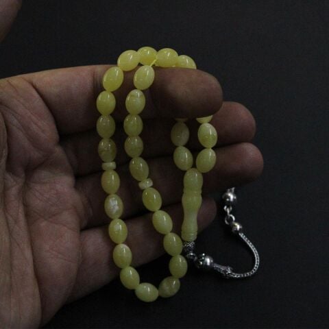 Kaliningrad Beyzi Damla Kehribar Tespih 6,5*8,5 (mm)