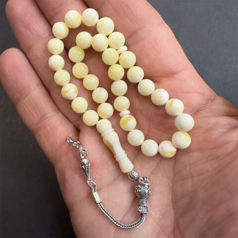 Akça Kaliningrad Damla Kehribar Tespih 7 (mm)