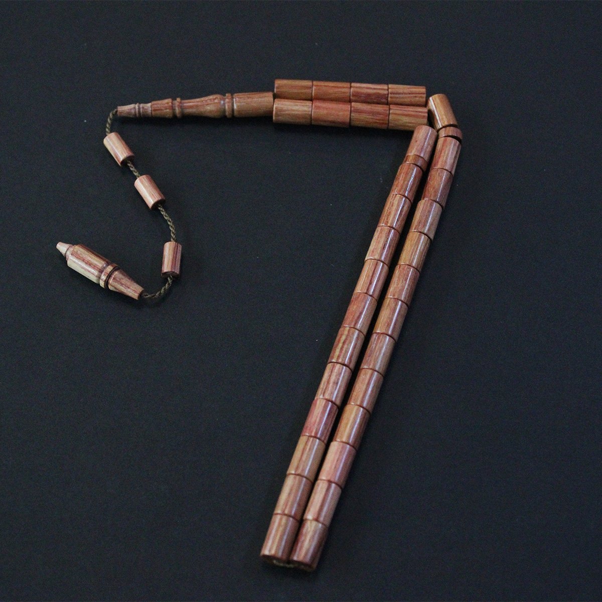 Yerli Atölye İşçiliği Japon Kirazı Tespih 7*11 (mm)