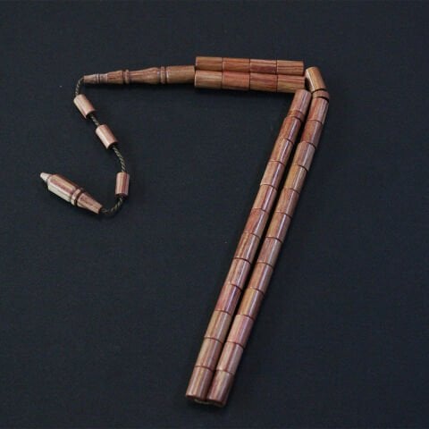 Yerli Atölye İşçiliği Japon Kirazı Tespih 7*11 (mm)