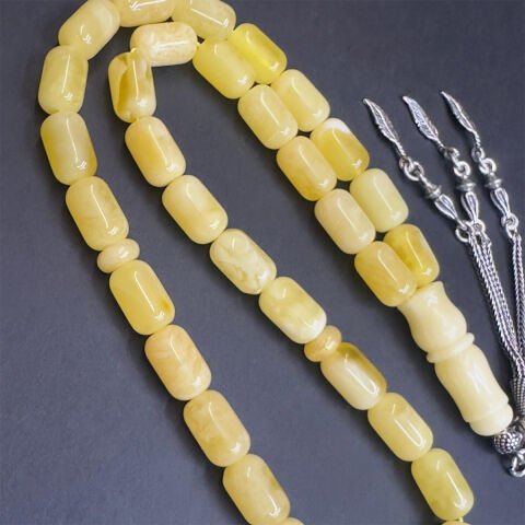 Kaliningrad Damla Kehribar Tespih 7,3*11,5 (mm)