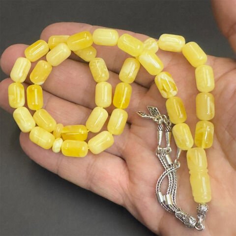 Kaliningrad Damla Kehribar Tespih 7,5*12 (mm)