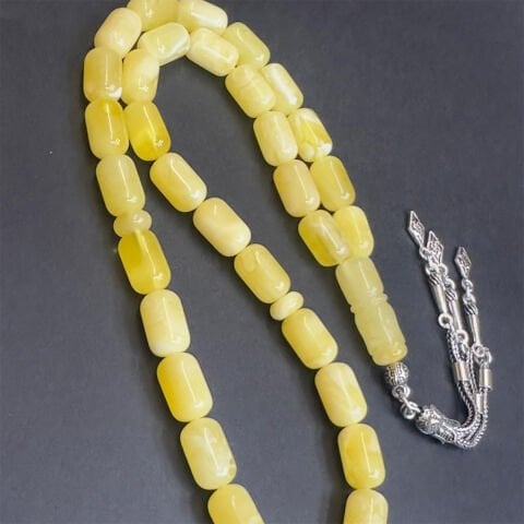 Kaliningrad Damla Kehribar Tespih 7,5*12 (mm)