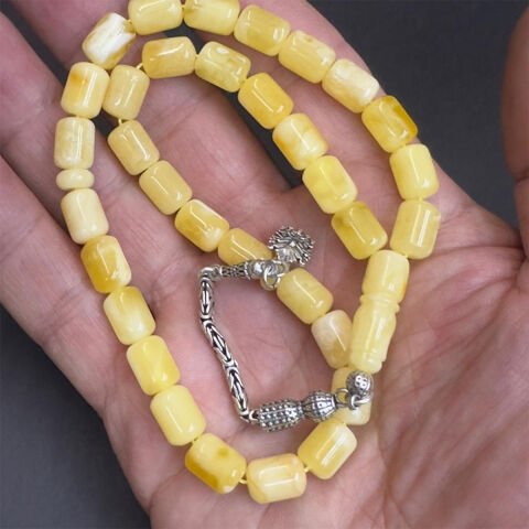 Kaliningrad Damla Kehribar Tespih 7*10 (mm)