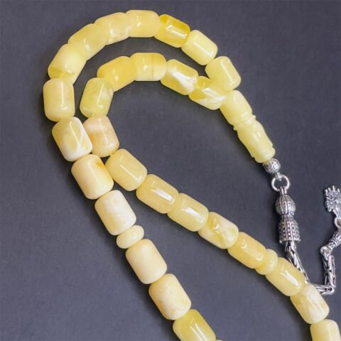 Kaliningrad Damla Kehribar Tespih 7*10 (mm)