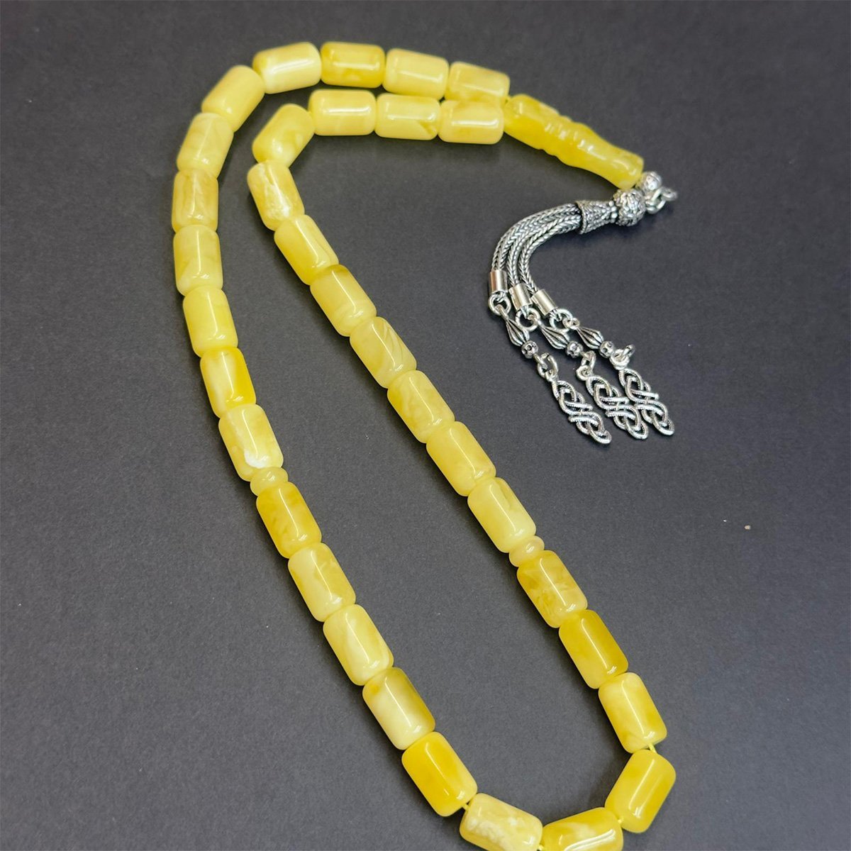 Kaliningrad Damla Kehribar Tespih 7*11 (mm)