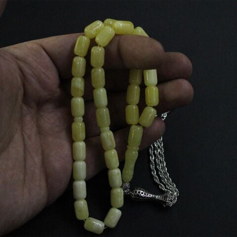 Akça Kaliningrad Kapsül Damla Kehribar Tespih 7*10 (mm)