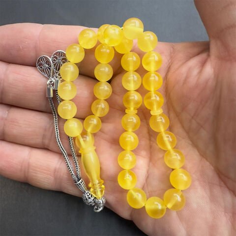 Kaliningrad Damla Kehribar Küre Tespih 8 (mm)