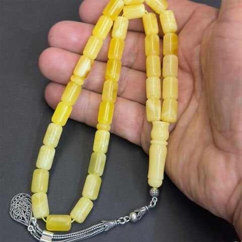 Kaliningrad Damla Kehribar Tespih 7,3*11,3 (mm)