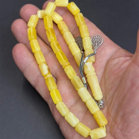 Kaliningrad Damla Kehribar Tespih 7,3*11,3 (mm)